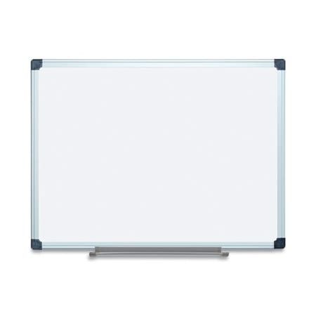 Bi-Silque MasterVisi, Porcelain Value Dry Erase Board, 36 X 48, White, Aluminum Frame CR0801170MV